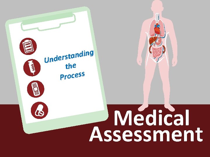 g n i d n a t Unders the Process Medical Assessment 