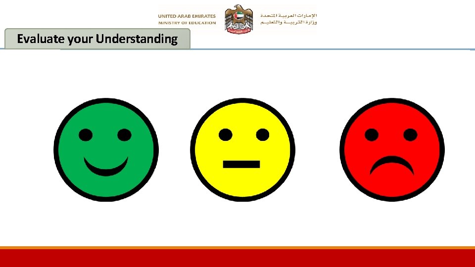 Evaluate your Understanding 