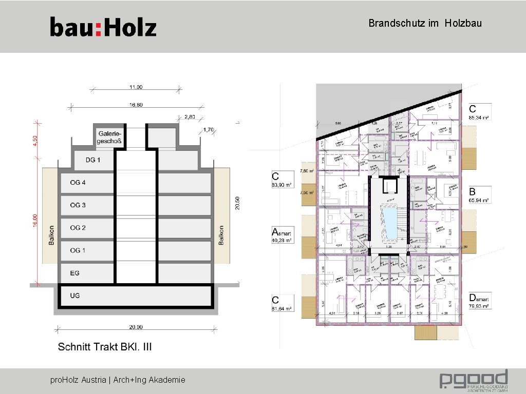 Brandschutz im Holzbau pro. Holz Austria | Arch+Ing Akademie 