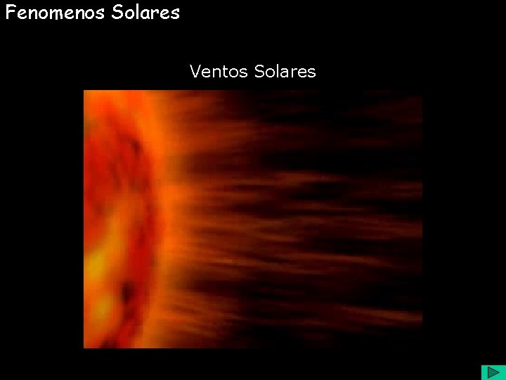 Fenomenos Solares Ventos Solares 