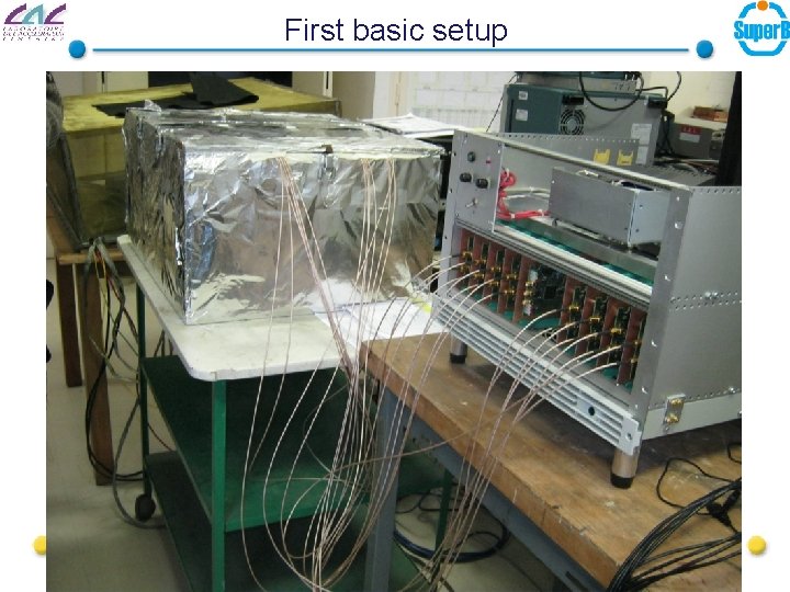 First basic setup D. Breton, – Caltech workshop – PID session – December 2010