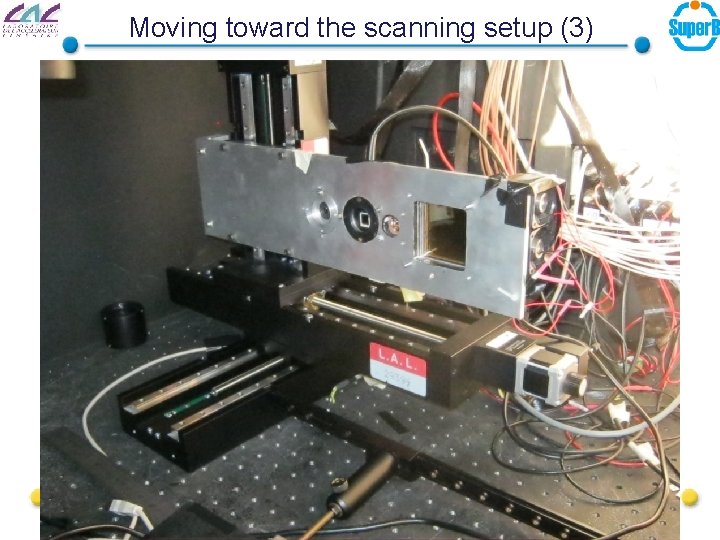 Moving toward the scanning setup (3) D. Breton, – Caltech workshop – PID session