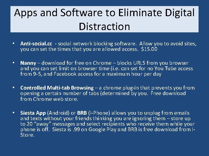 Apps and Software to Eliminate Digital Distraction • Anti-social. cc - social network blocking Apps and Software to Eliminate Digital Distraction • Anti-social. cc - social network blocking