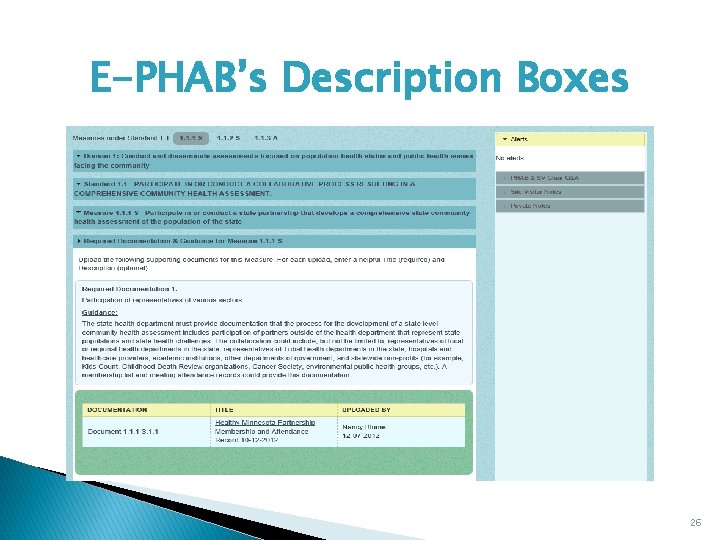 E-PHAB’s Description Boxes 26 