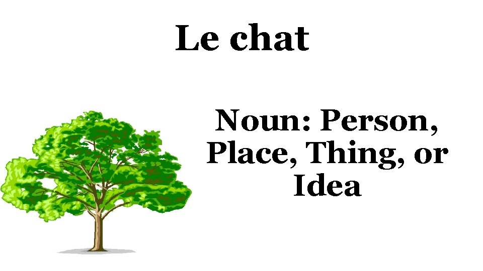 Chapitre 3 Leon 2 Le vocabulaire Le beaupre
