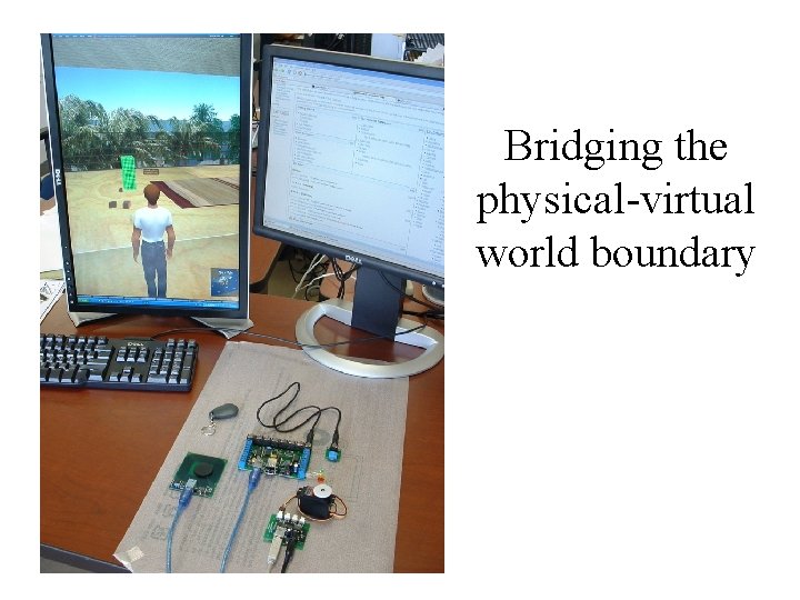 Bridging the physical-virtual world boundary 