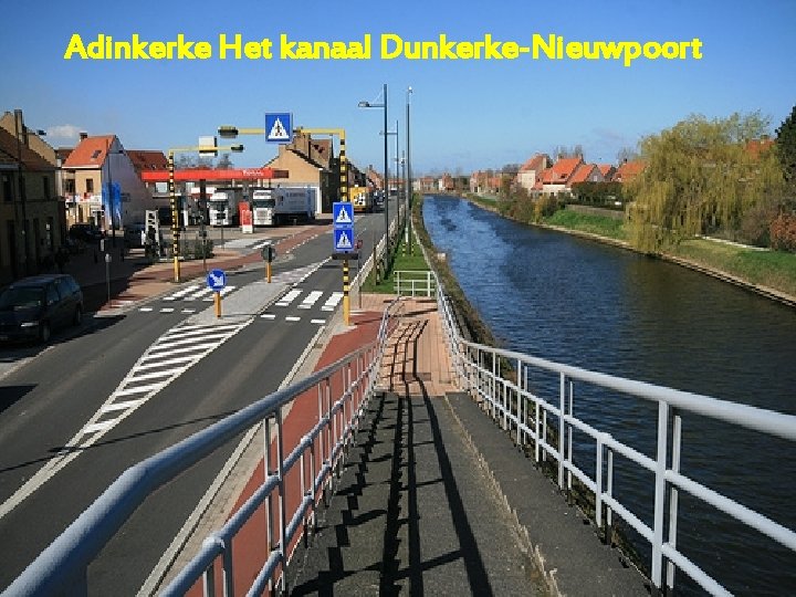 Adinkerke Het kanaal Dunkerke-Nieuwpoort 