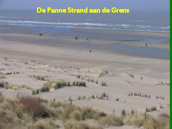 De Panne Strand aan de Grens 