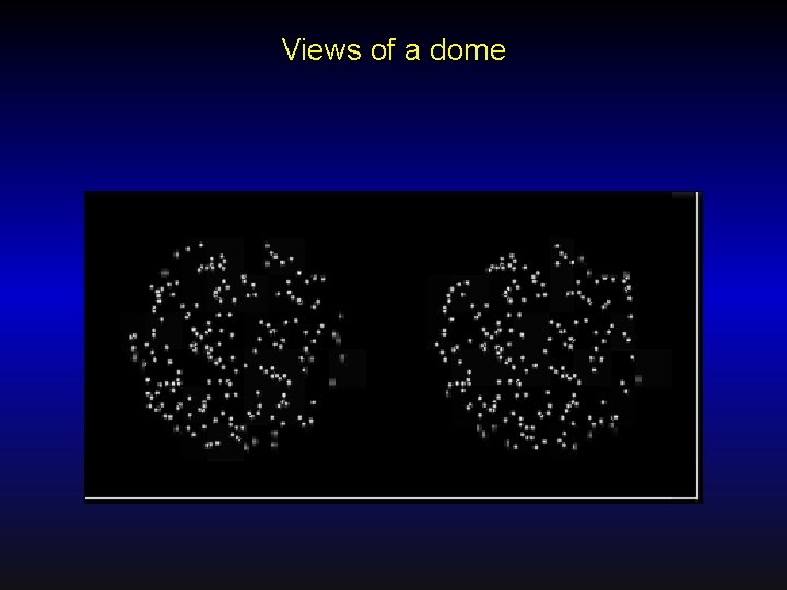 Views of a dome 