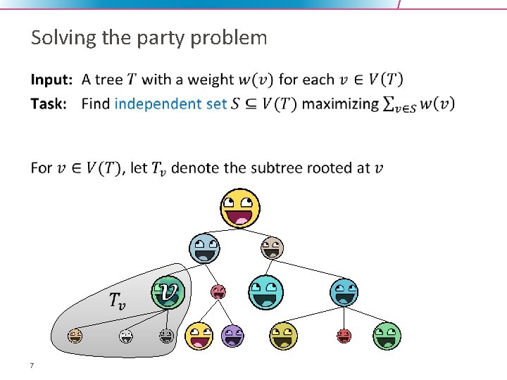Solving the party problem • 7 