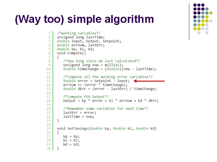 (Way too) simple algorithm 