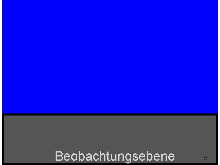 Beobachtungsebene 20 