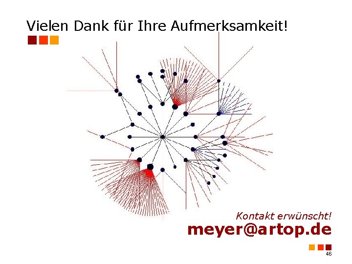 Vielen Dank für Ihre Aufmerksamkeit! Kontakt erwünscht! meyer@artop. de 46 