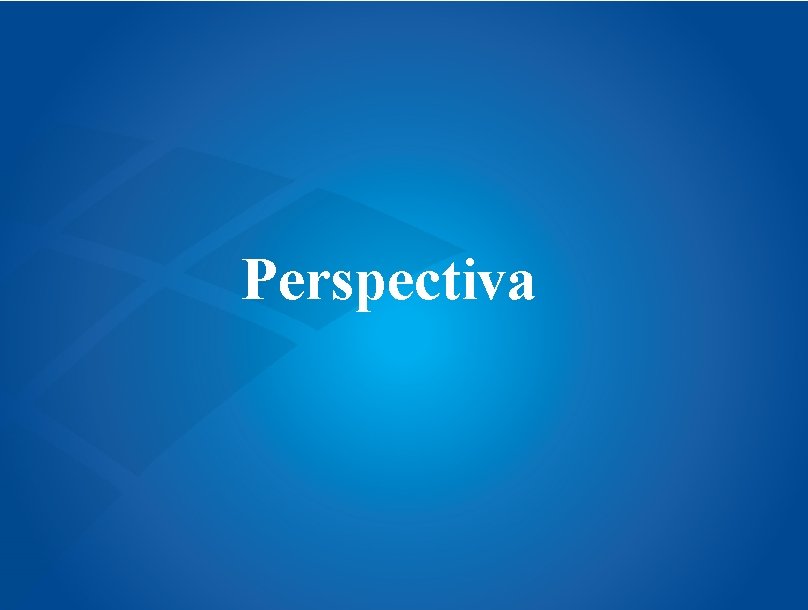 Perspectiva 