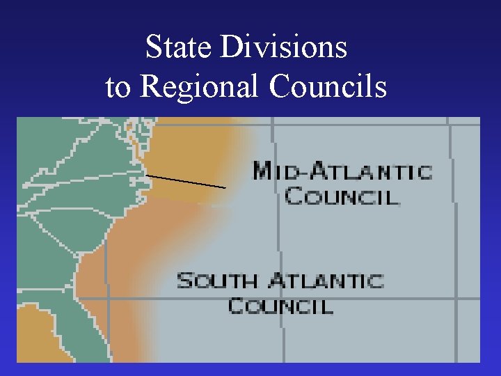 State Divisions to Regional Councils 
