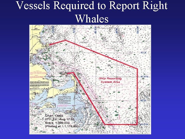 Vessels Required to Report Right Whales 