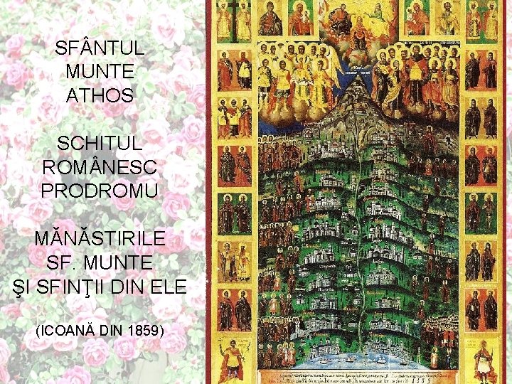 SF NTUL MUNTE ATHOS SCHITUL ROM NESC PRODROMU MĂNĂSTIRILE SF. MUNTE ŞI SFINŢII DIN