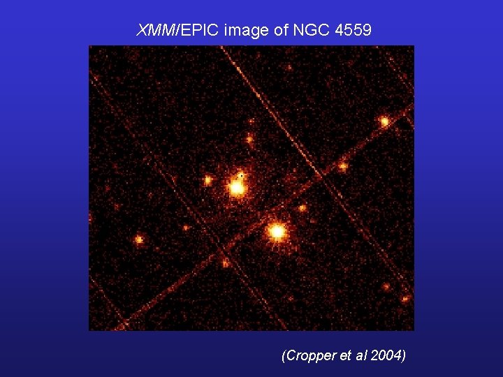 XMM/EPIC image of NGC 4559 (Cropper et al 2004) 