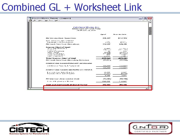 Combined GL + Worksheet Link 