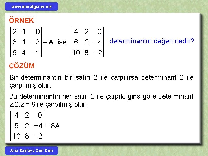 www. muratguner. net ÖRNEK 2 1 0 4 2 0 3 1 - 2