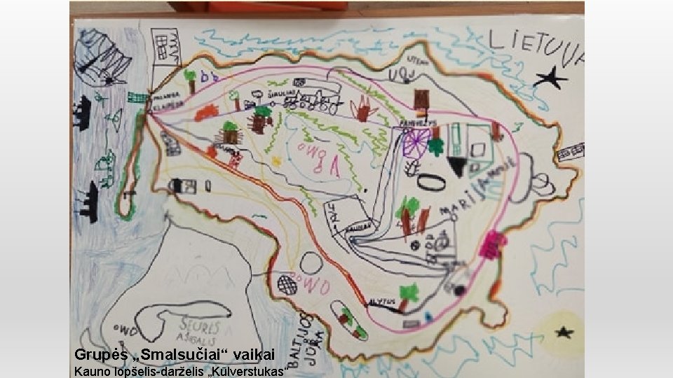 Grupės „Smalsučiai“ vaikai Kauno lopšelis-darželis „Kūlverstukas“ 
