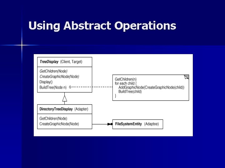Using Abstract Operations 