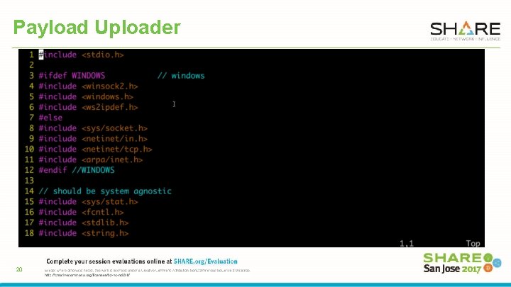 Payload Uploader 20 