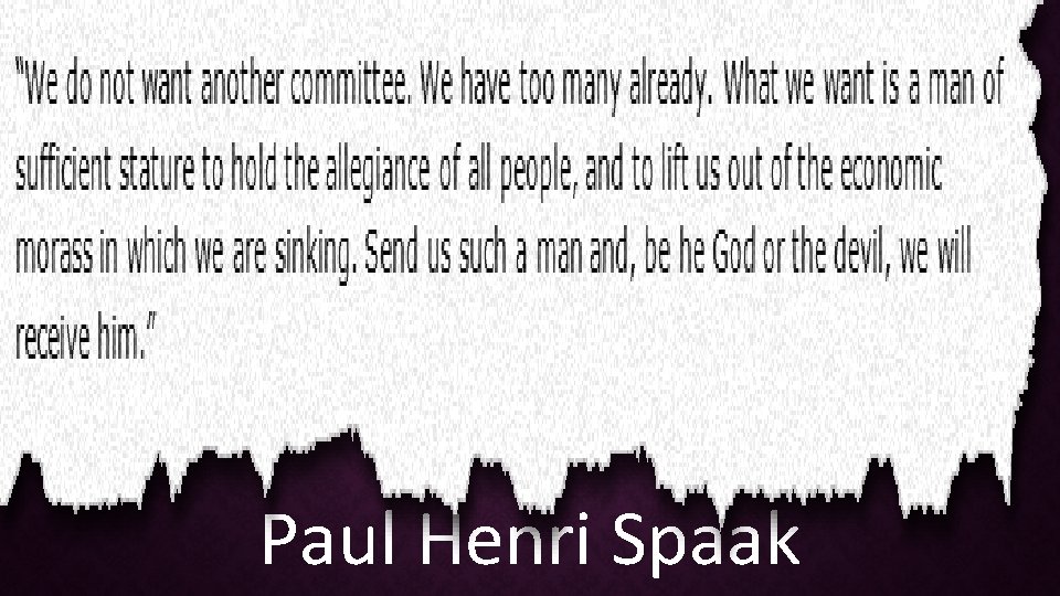 Paul Henri Spaak 