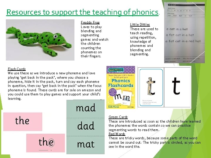 Resources to support the teaching of phonics. Freddy Frog Loves to play blending and