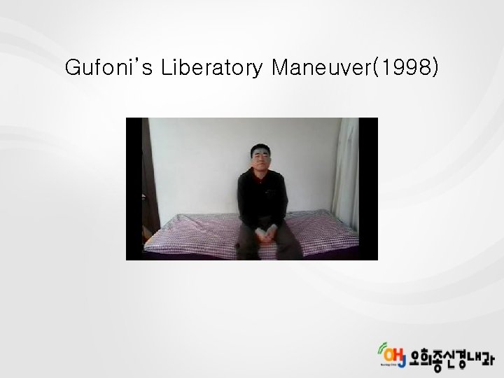 Gufoni’s Liberatory Maneuver(1998) 