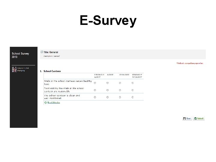 E-Survey 