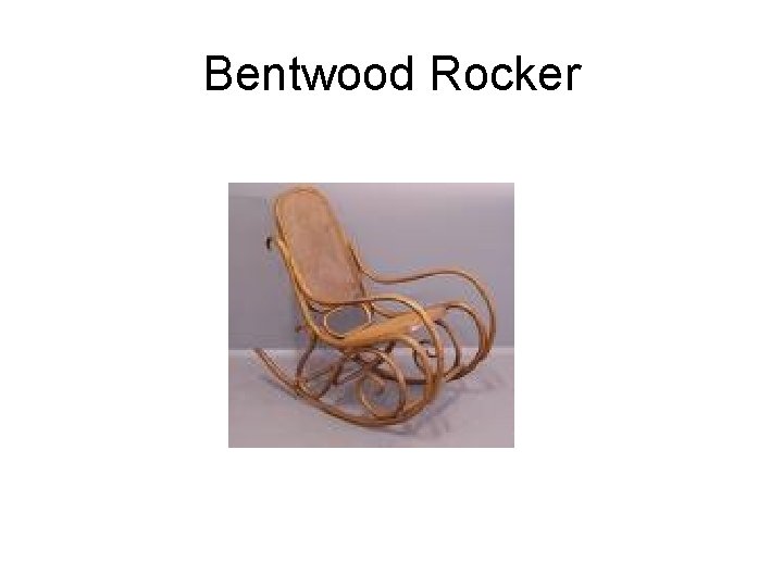 Bentwood Rocker 