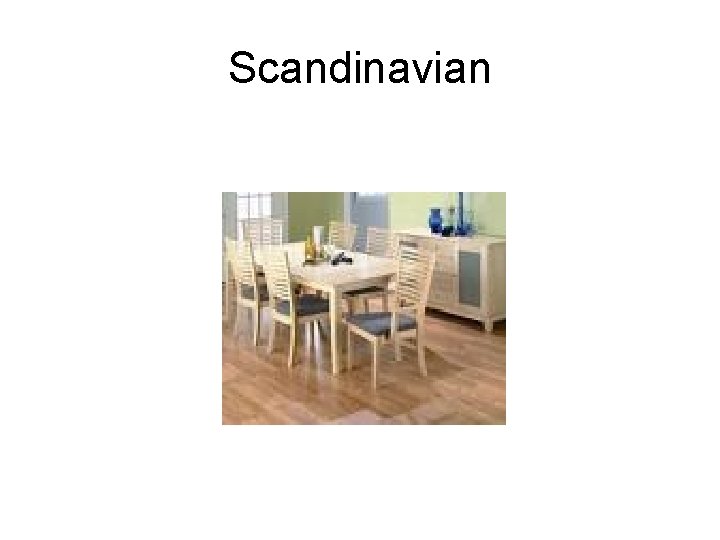 Scandinavian 