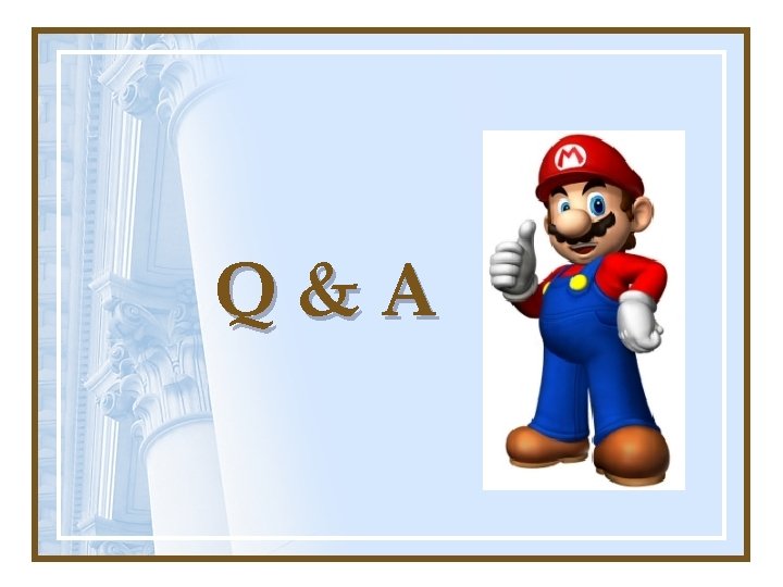 Q&A 