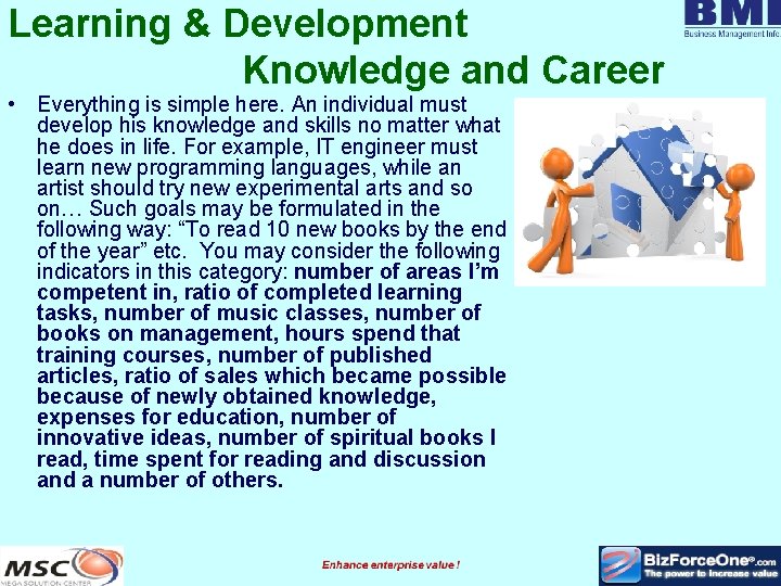 Learning & Development Knowledge and Career • Everything is simple here. An individual must