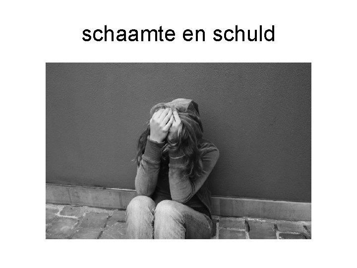 schaamte en schuld 