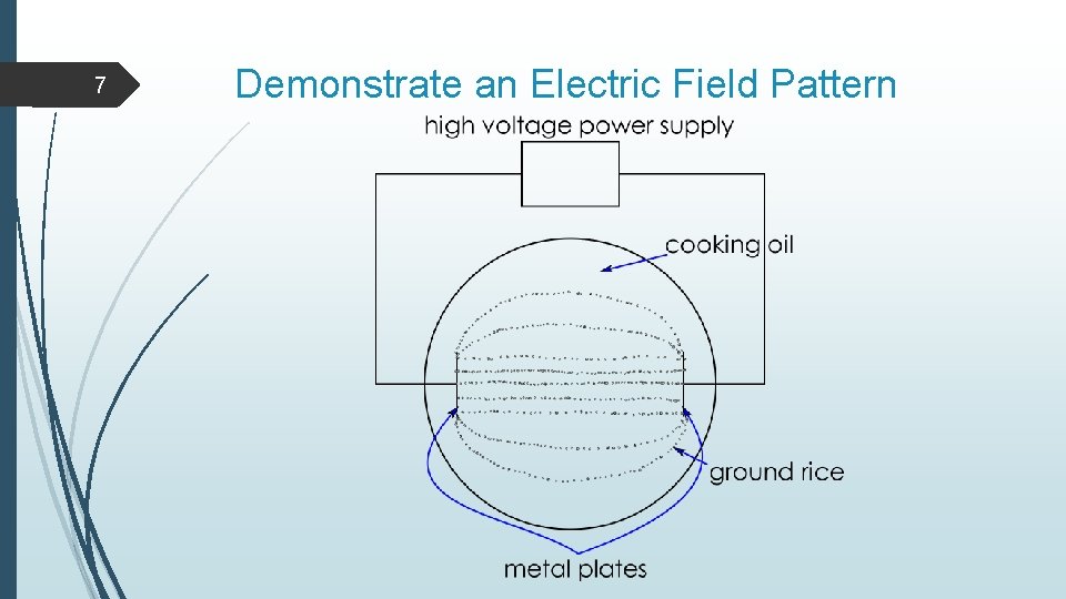 7 Demonstrate an Electric Field Pattern 