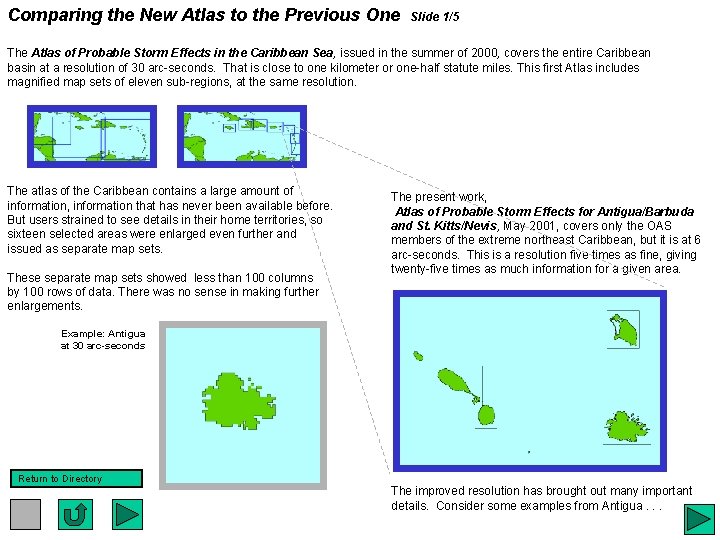 Comparing the New Atlas to the Previous One Slide 1/5 The Atlas of Probable