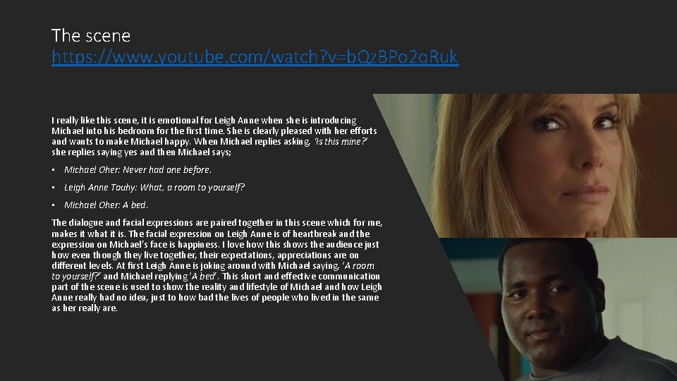 The scene https: //www. youtube. com/watch? v=b. Qz. BPo 2 q. Ruk I really