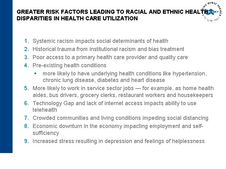 ADDRESSING RACIAL DISPARITIES BY INCREASING ACCESS TO HOSPICE