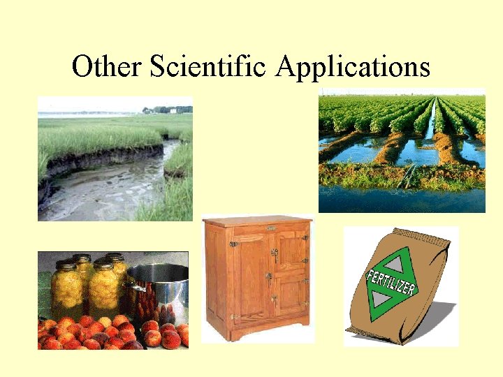Other Scientific Applications 
