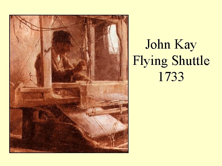 John Kay Flying Shuttle 1733 
