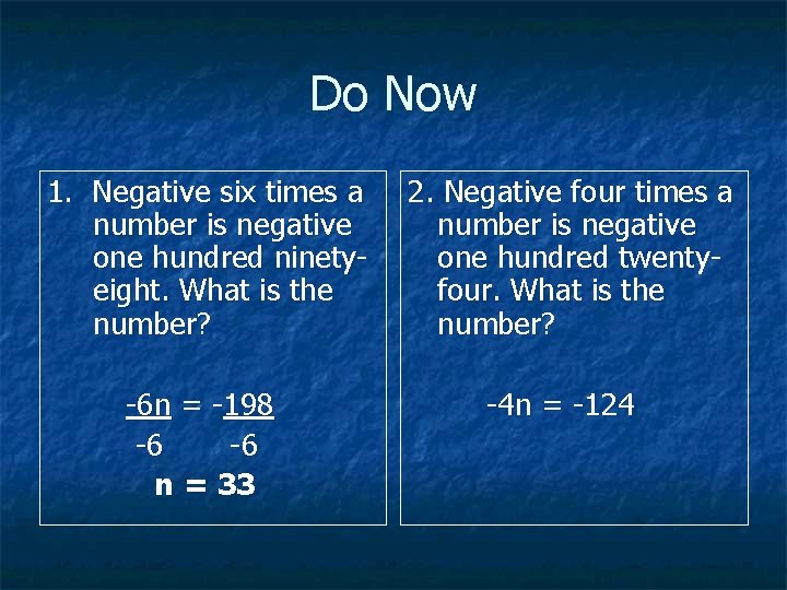 Do Now 1 Negative Six Times A Number do-now-1-negative-six-times-a-number
