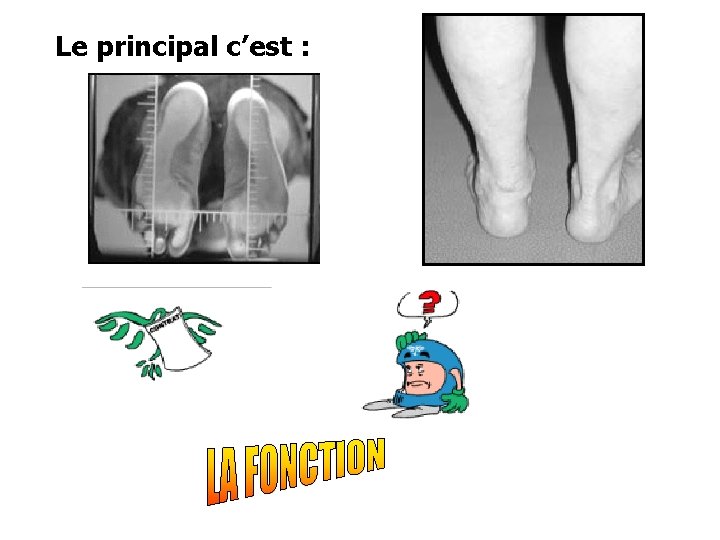 Le principal c’est : 
