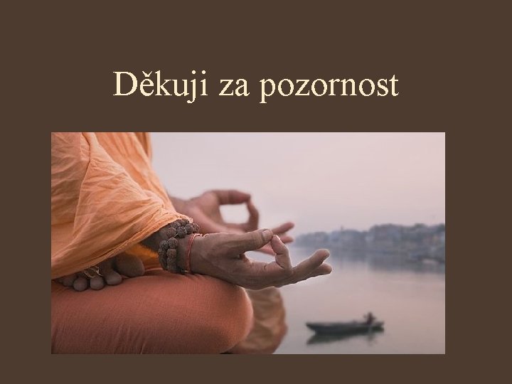 Děkuji za pozornost 
