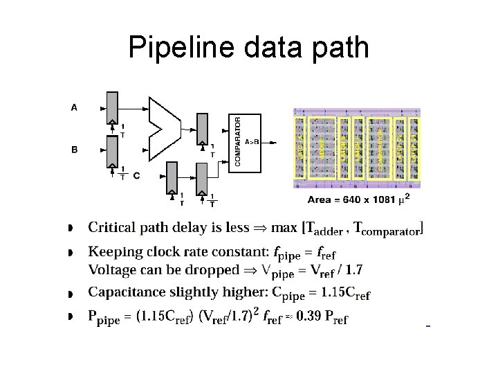 Pipeline data path 