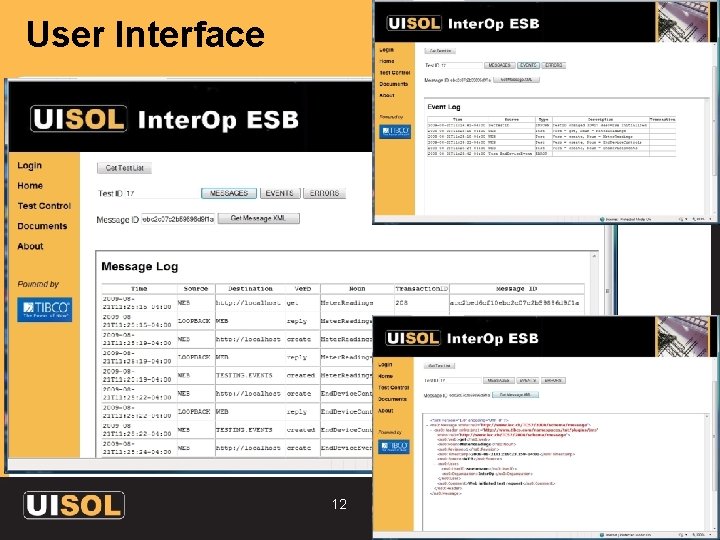 User Interface 12 Proprietary and Confidential 