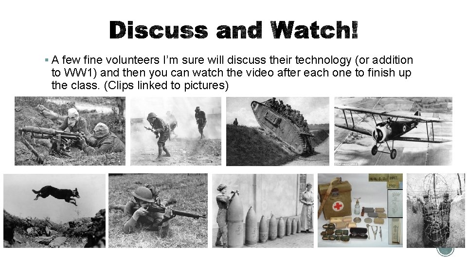 § A few fine volunteers I’m sure will discuss their technology (or addition to