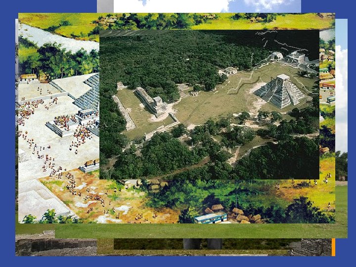 Els maies - Grans construccions piramidals. - Es construïen sobre subestructures i plataformes. -