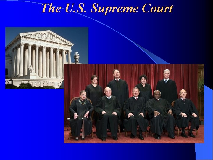 The U. S. Supreme Court 